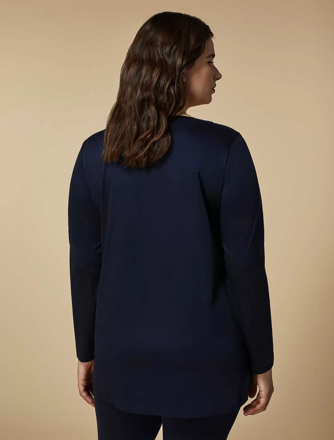 Flash Sale T-Shirt En Jersey Interlock Femmes Hauts Et T-Shirts