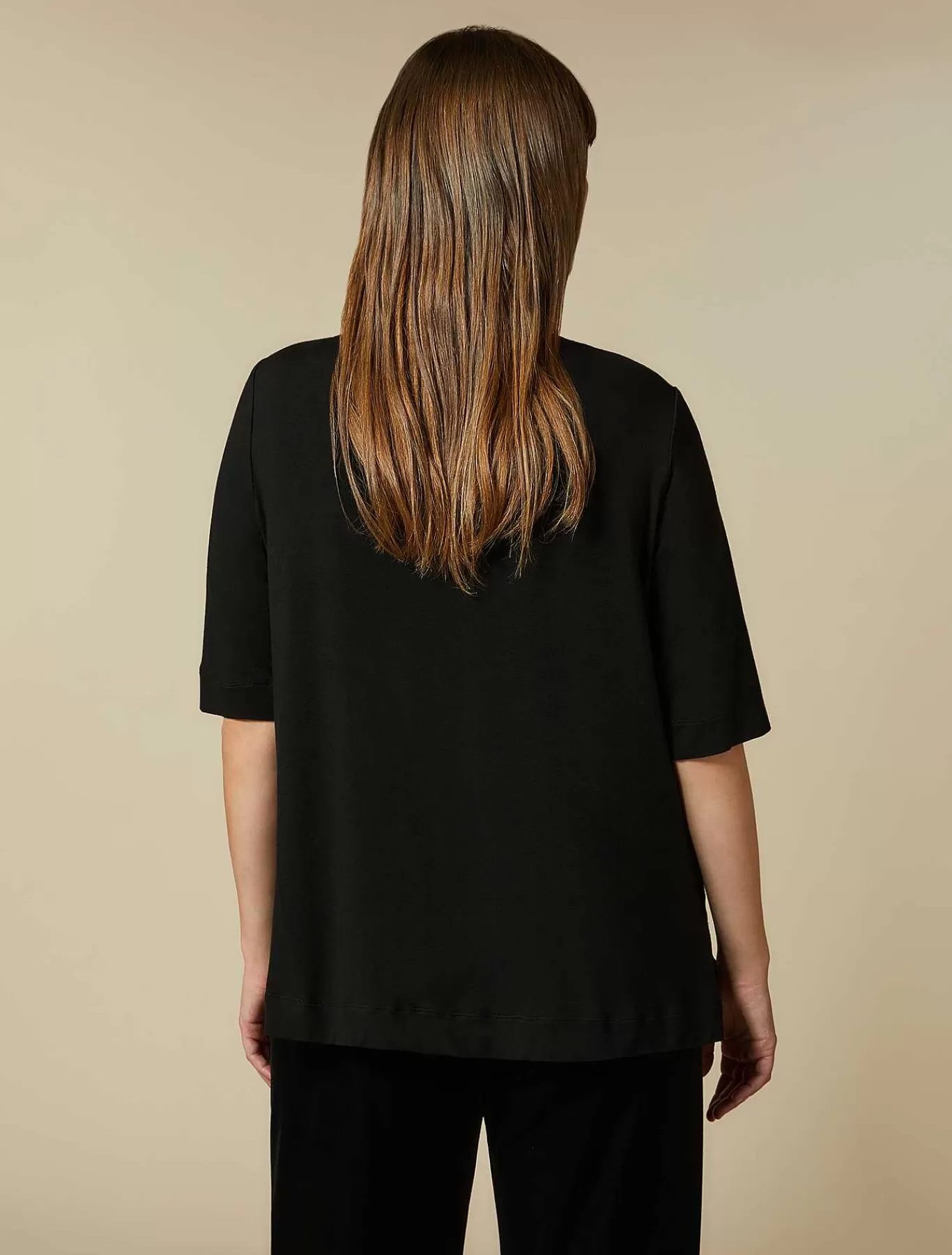 Sale T-Shirt En Soie Et Jersey Femmes Hauts Et T-Shirts