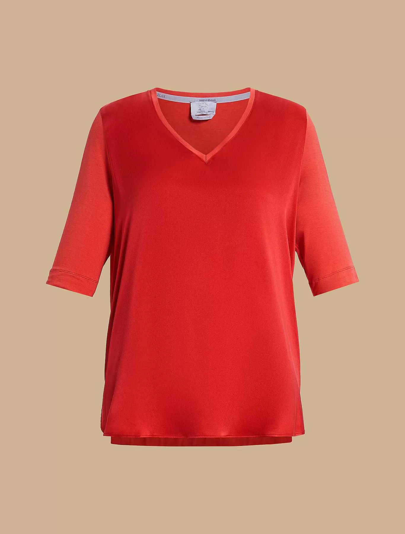Shop T-Shirt En Soie Et Jersey Femmes Hauts Et T-Shirts