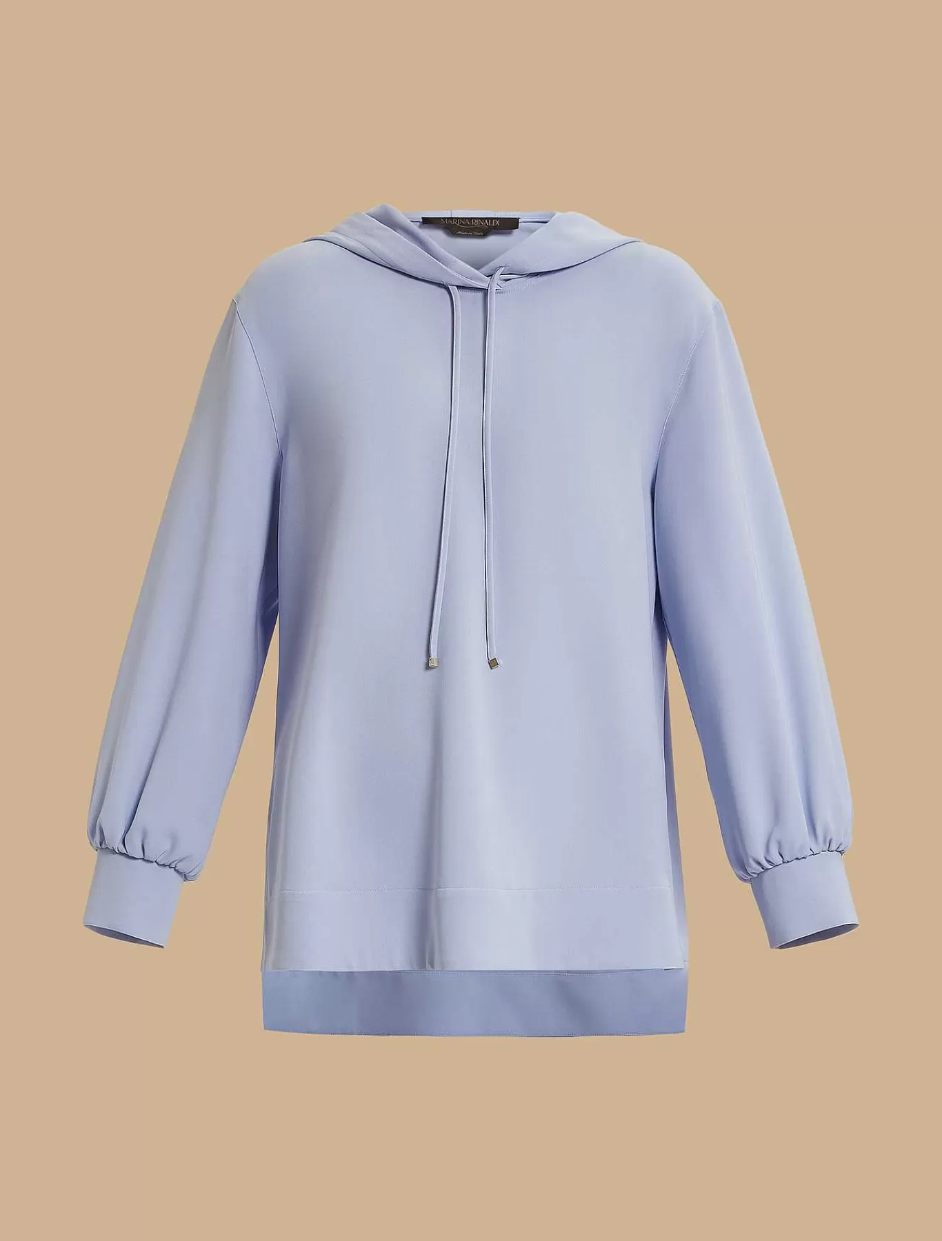 Store Tunique En Cady Triacetate Femmes Blouses Et Chemises