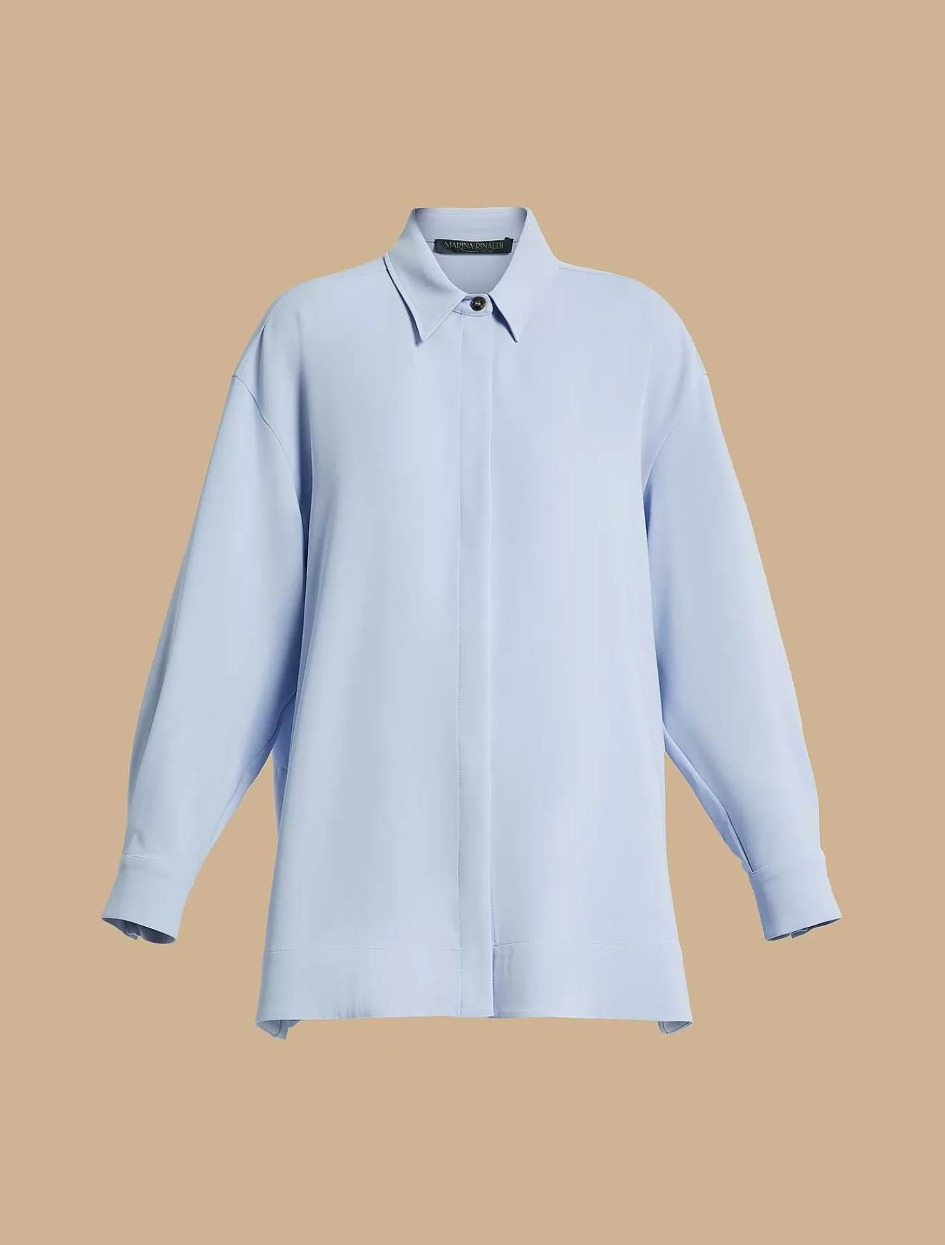 Hot Tunique En Cady Triacetate Femmes Blouses Et Chemises