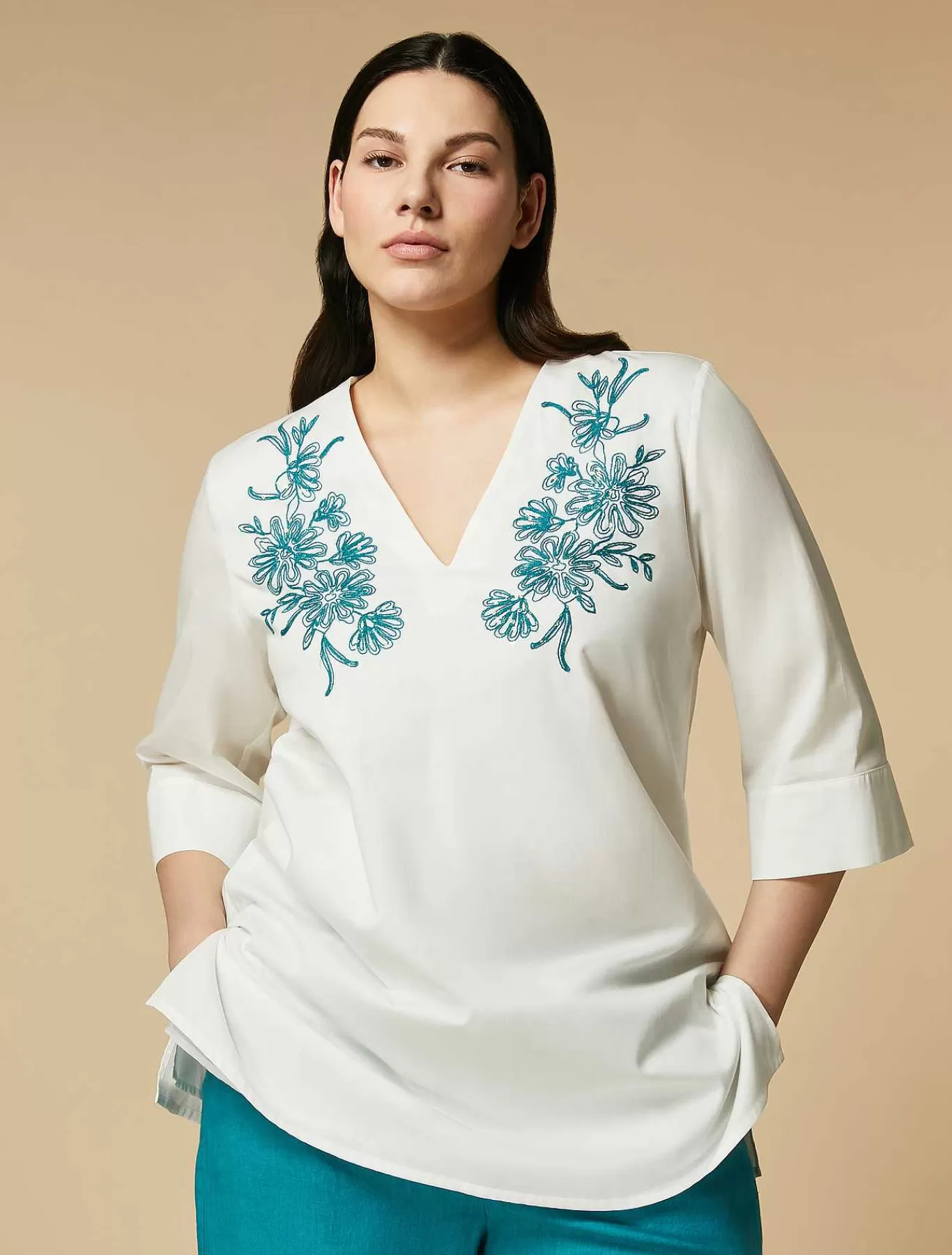 Hot Tunique En Coton Femmes Blouses Et Chemises