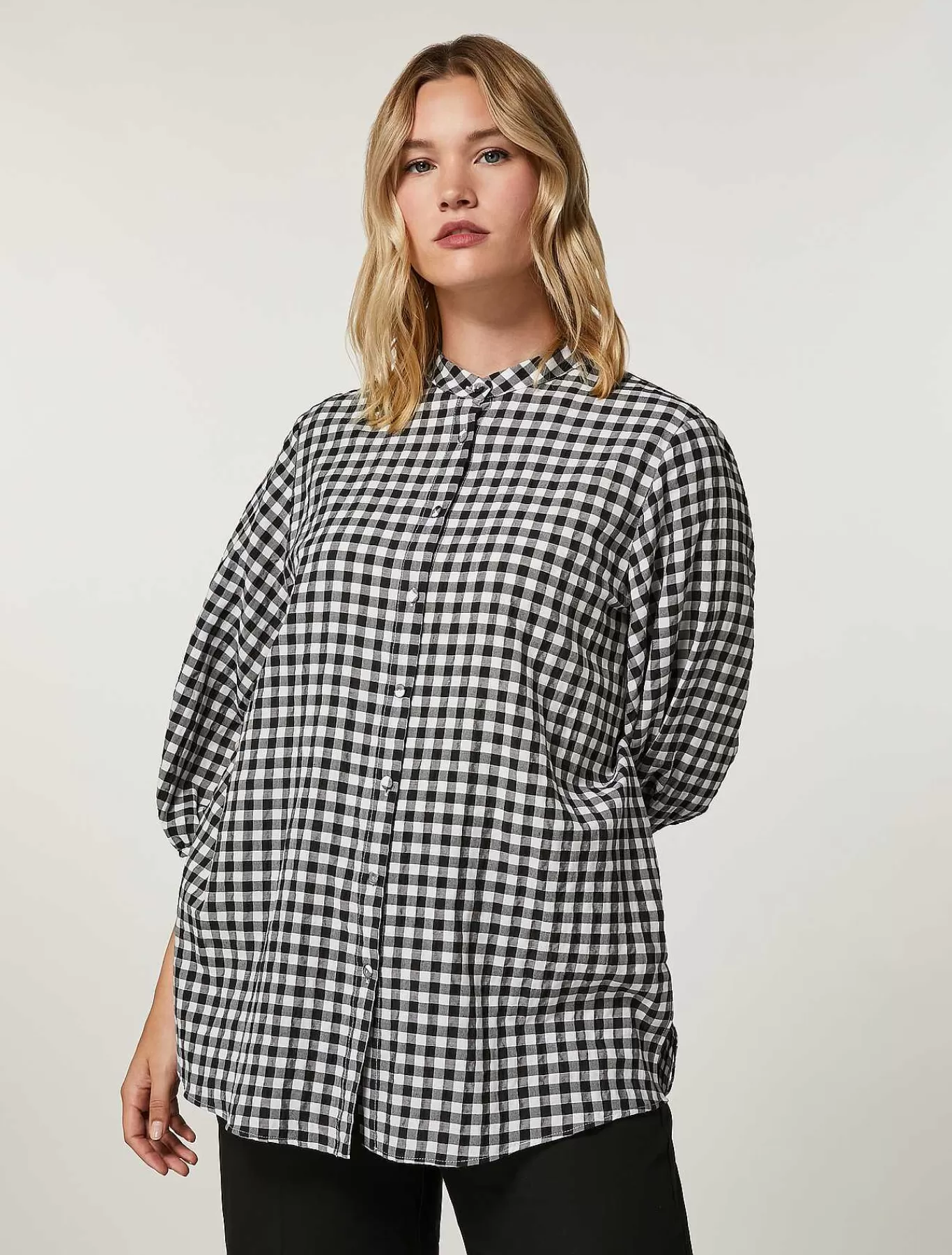 Outlet Tunique En Crepon Femmes Blouses Et Chemises