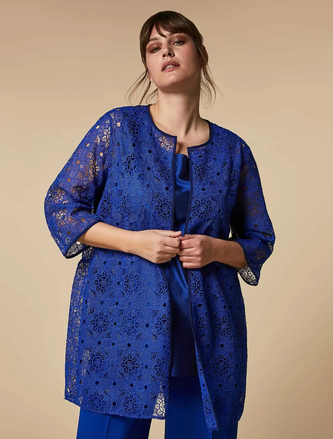Best Sale Tunique En Dentelle Macrame Femmes Vêtements De Cérémonie