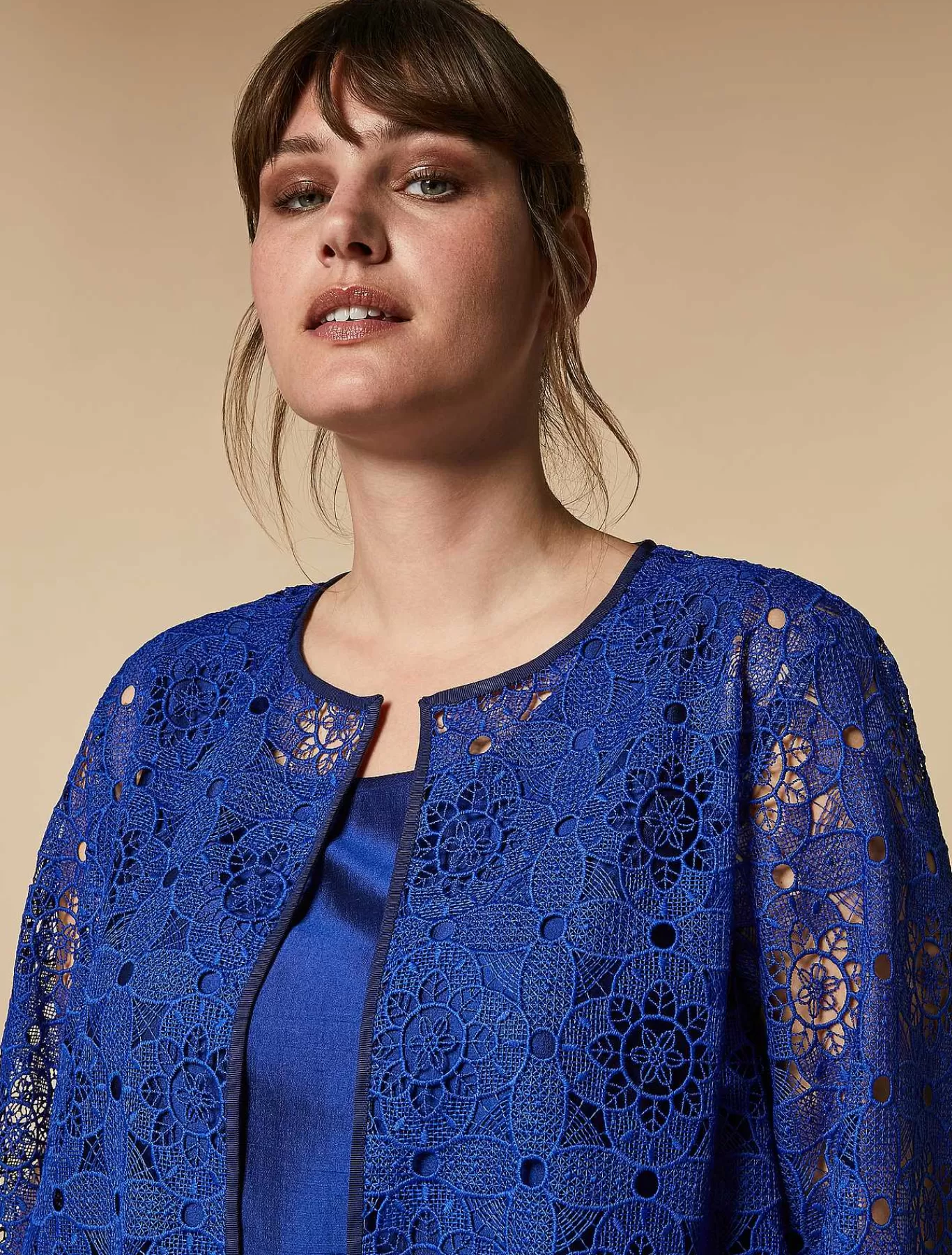 Best Sale Tunique En Dentelle Macrame Femmes Vêtements De Cérémonie