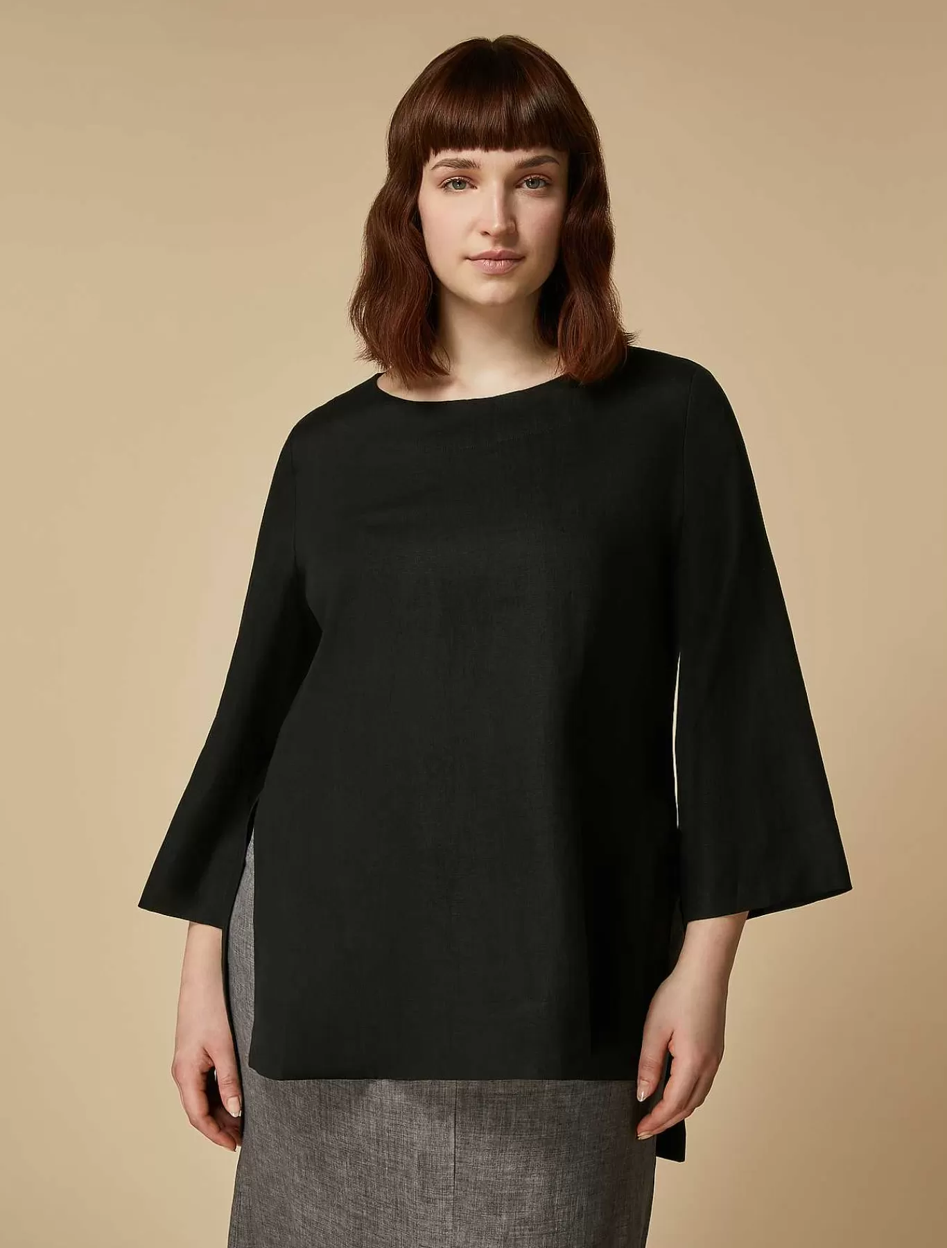 New Tunique En Lin Femmes Blouses Et Chemises