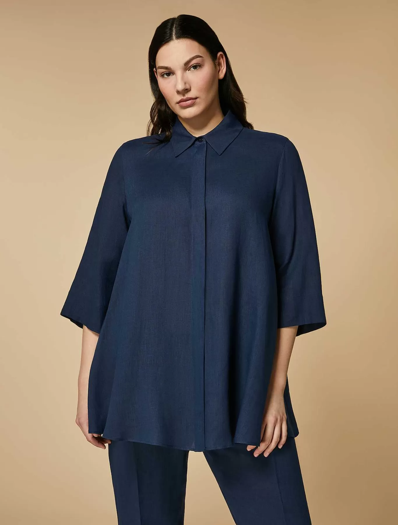 Hot Tunique En Lin Femmes Blouses Et Chemises
