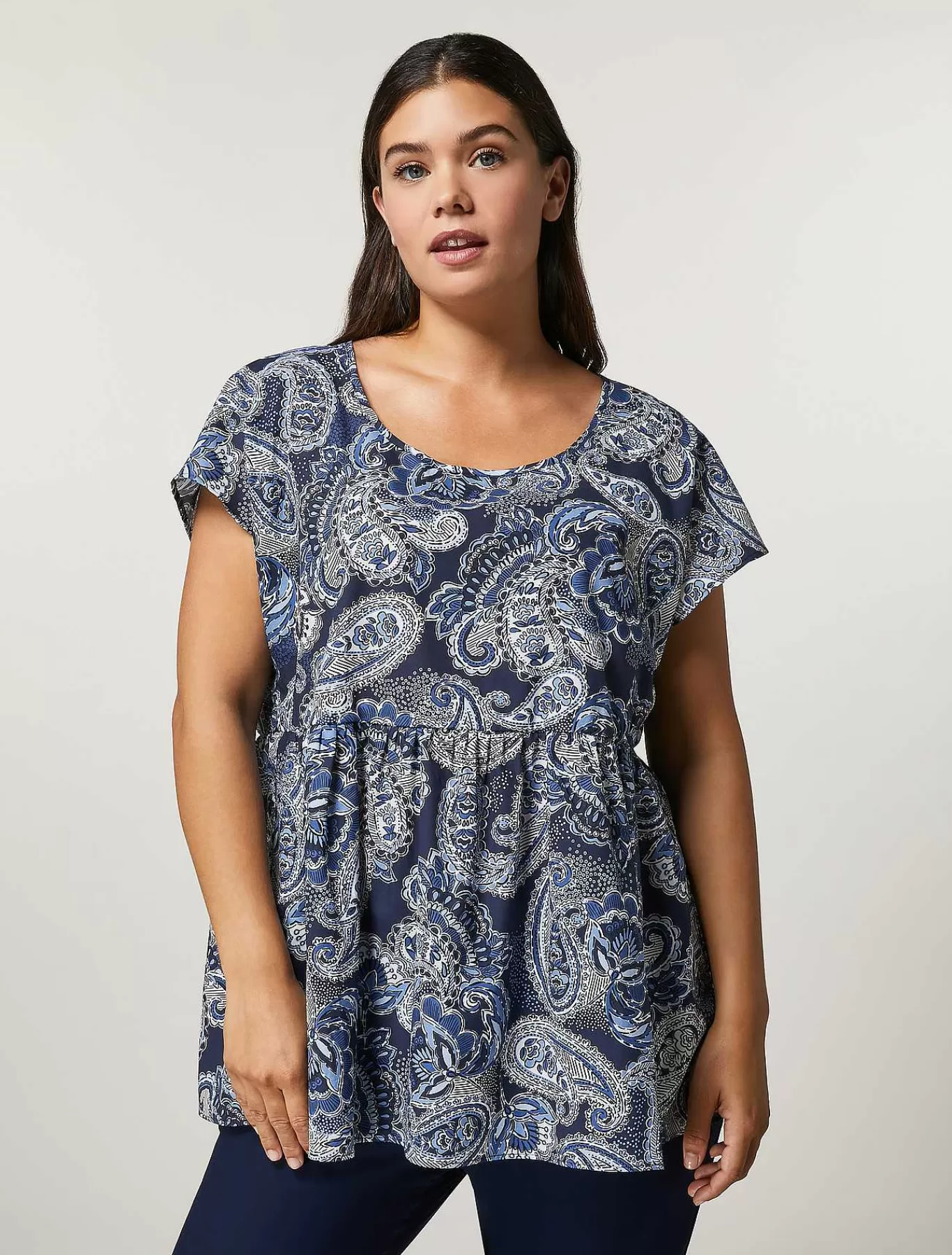 Shop Tunique En Mousseline De Coton Femmes Blouses Et Chemises