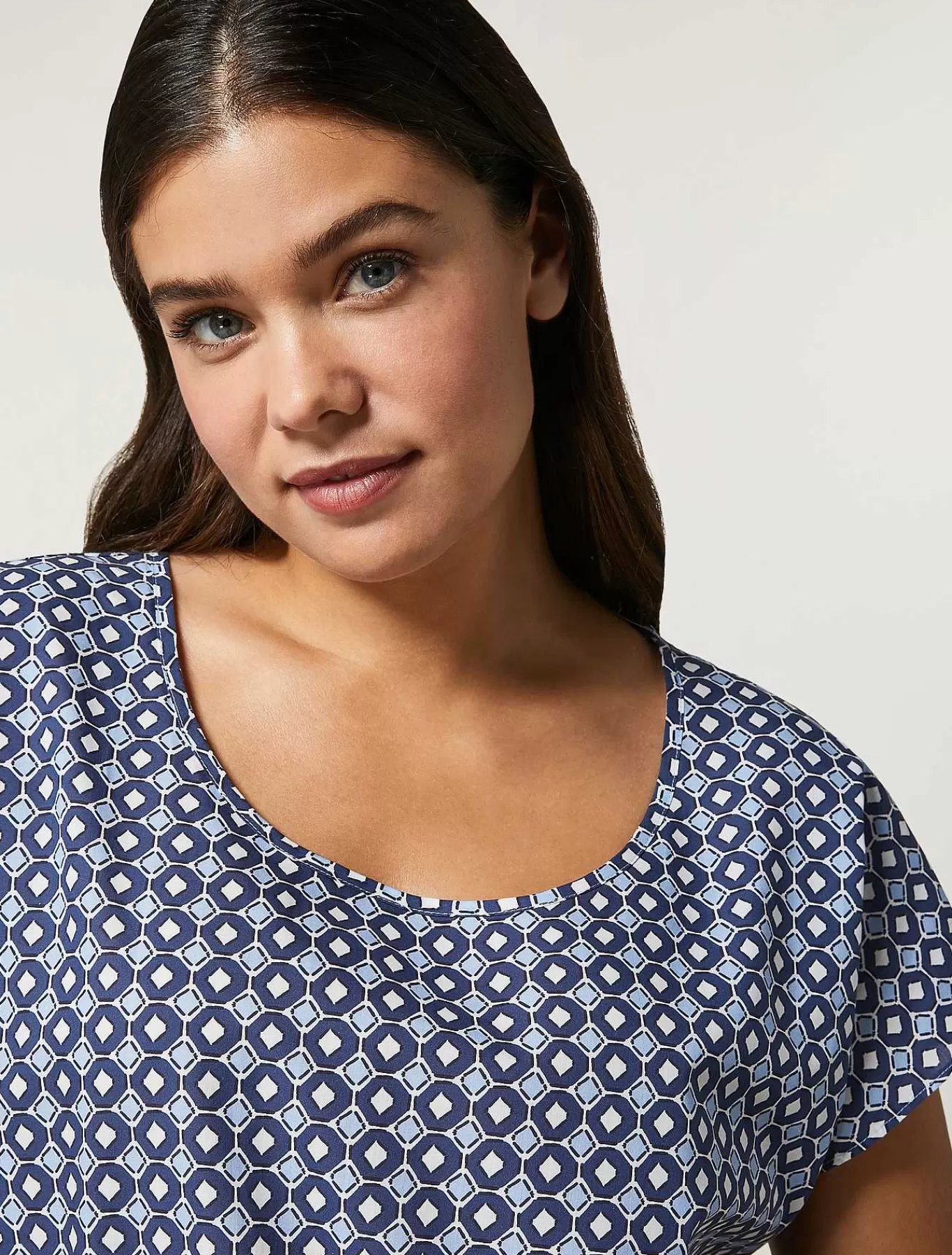 Clearance Tunique En Mousseline De Coton Femmes Blouses Et Chemises