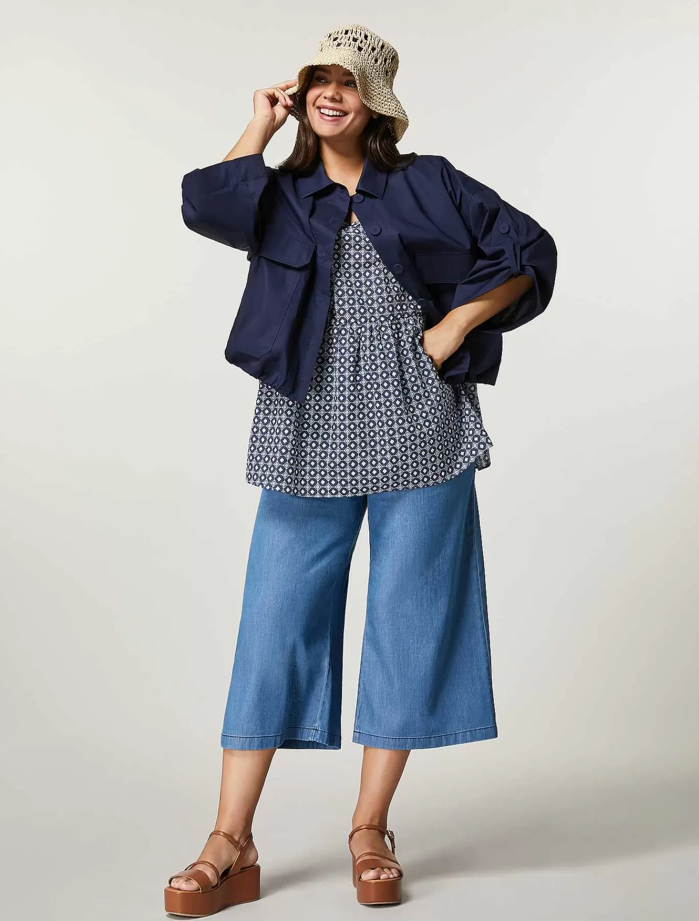 Clearance Tunique En Mousseline De Coton Femmes Blouses Et Chemises
