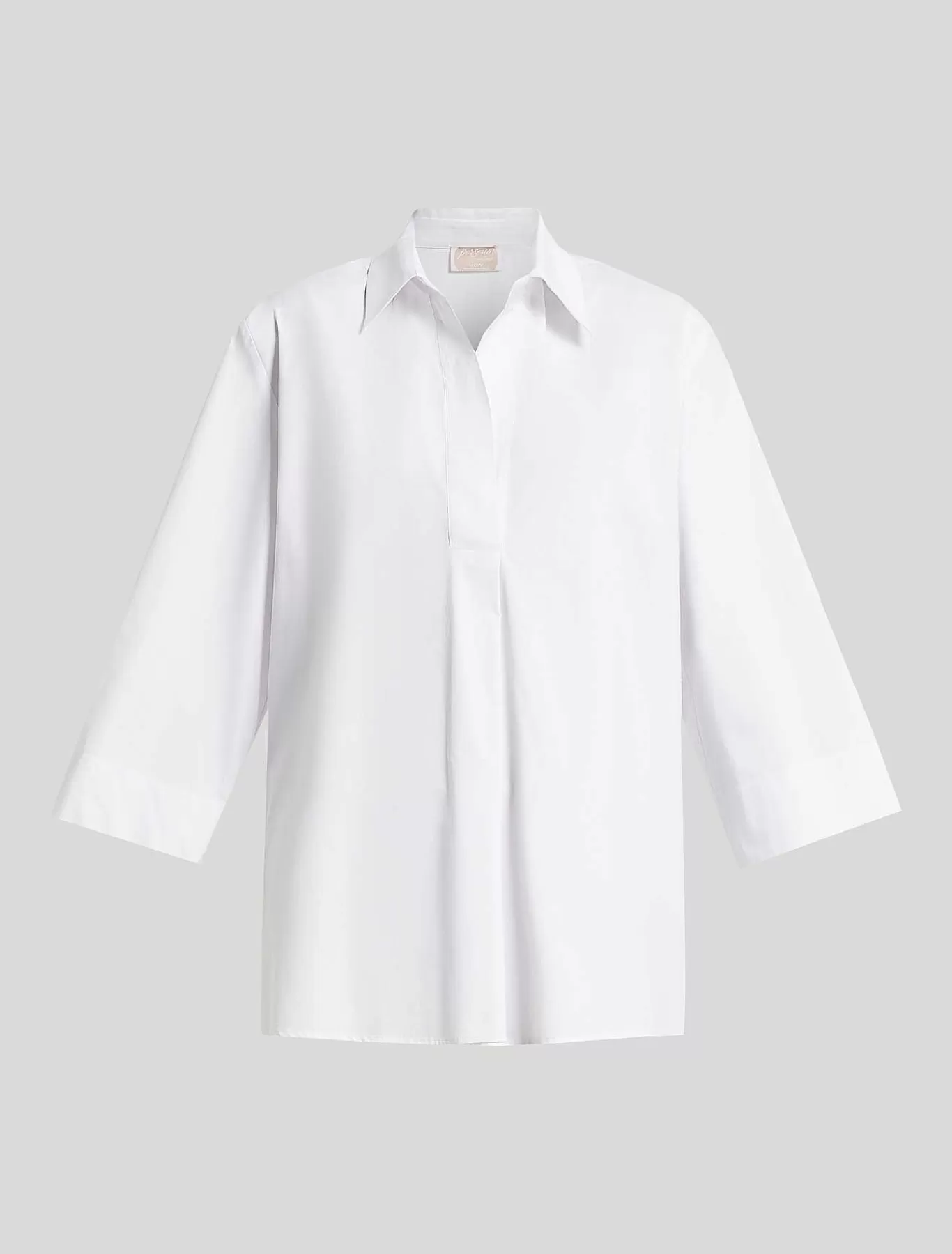 Sale Tunique En Popeline De Coton Femmes Blouses Et Chemises