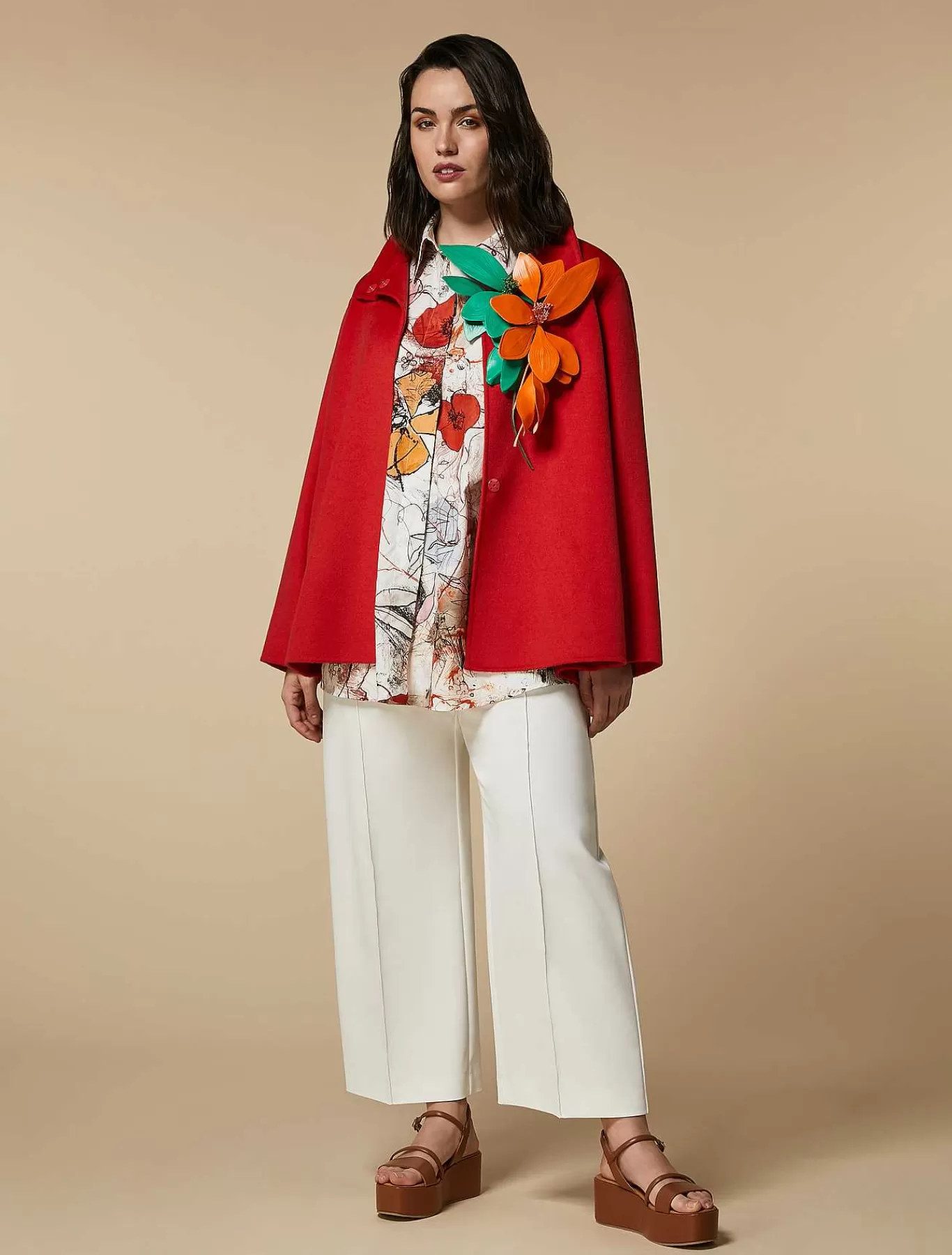 Discount Tunique En Popeline Imprimee Femmes Blouses Et Chemises