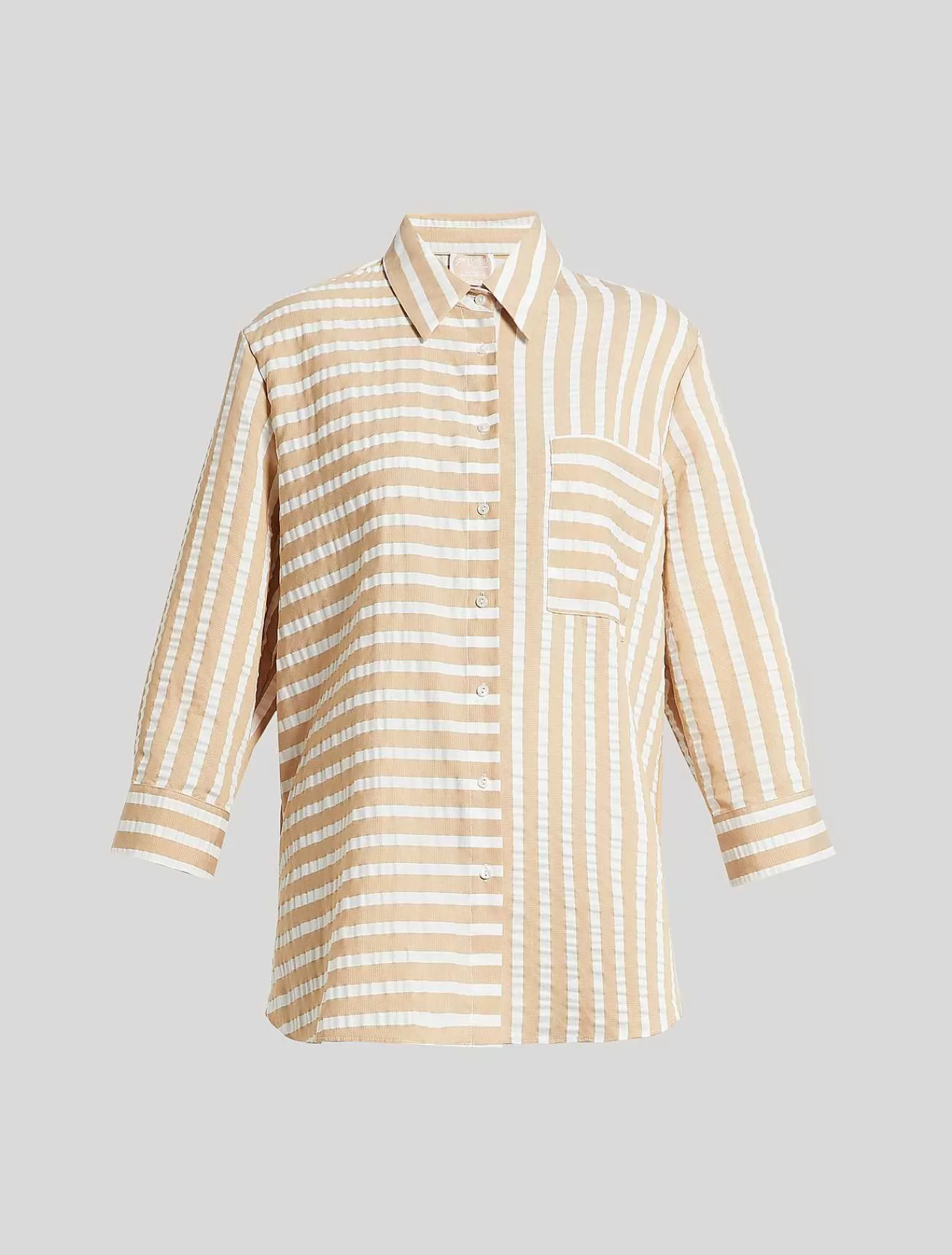 Discount Tunique En Viscose Jacquard Femmes Blouses Et Chemises