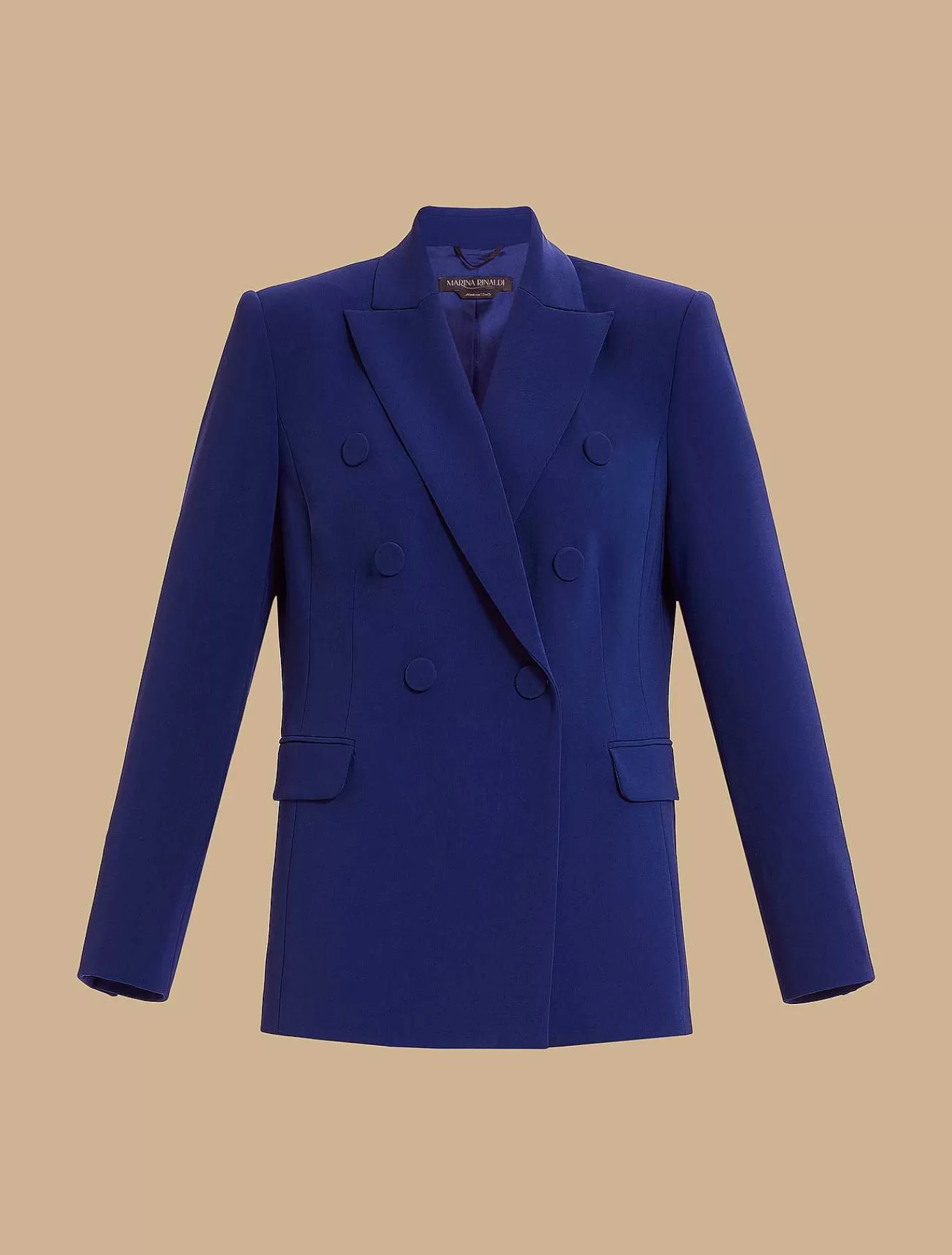 Cheap Veste Blazer A Double Boutonnage En Triacetate Femmes Vêtements De Cérémonie