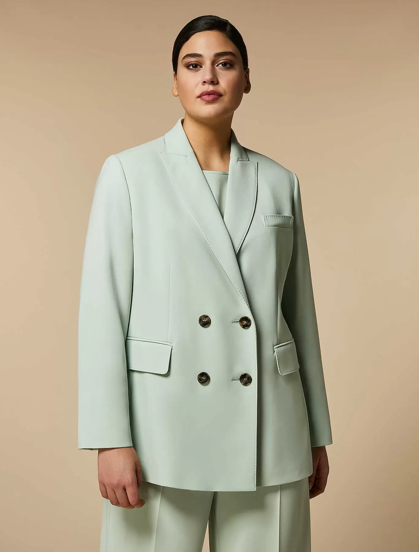 Best Sale Veste En Cady Triacetate Femmes Essentiel