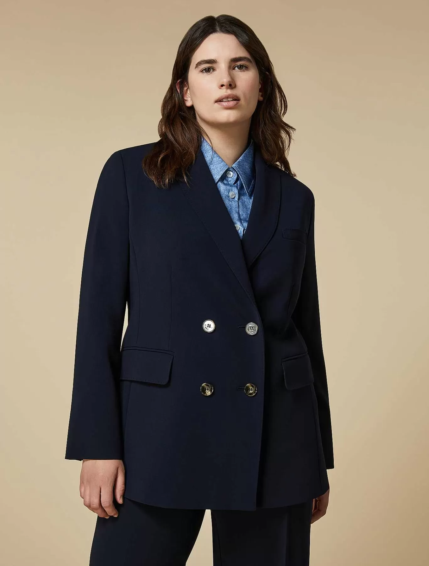 Cheap Veste En Cady Triacetate Femmes Essentiel