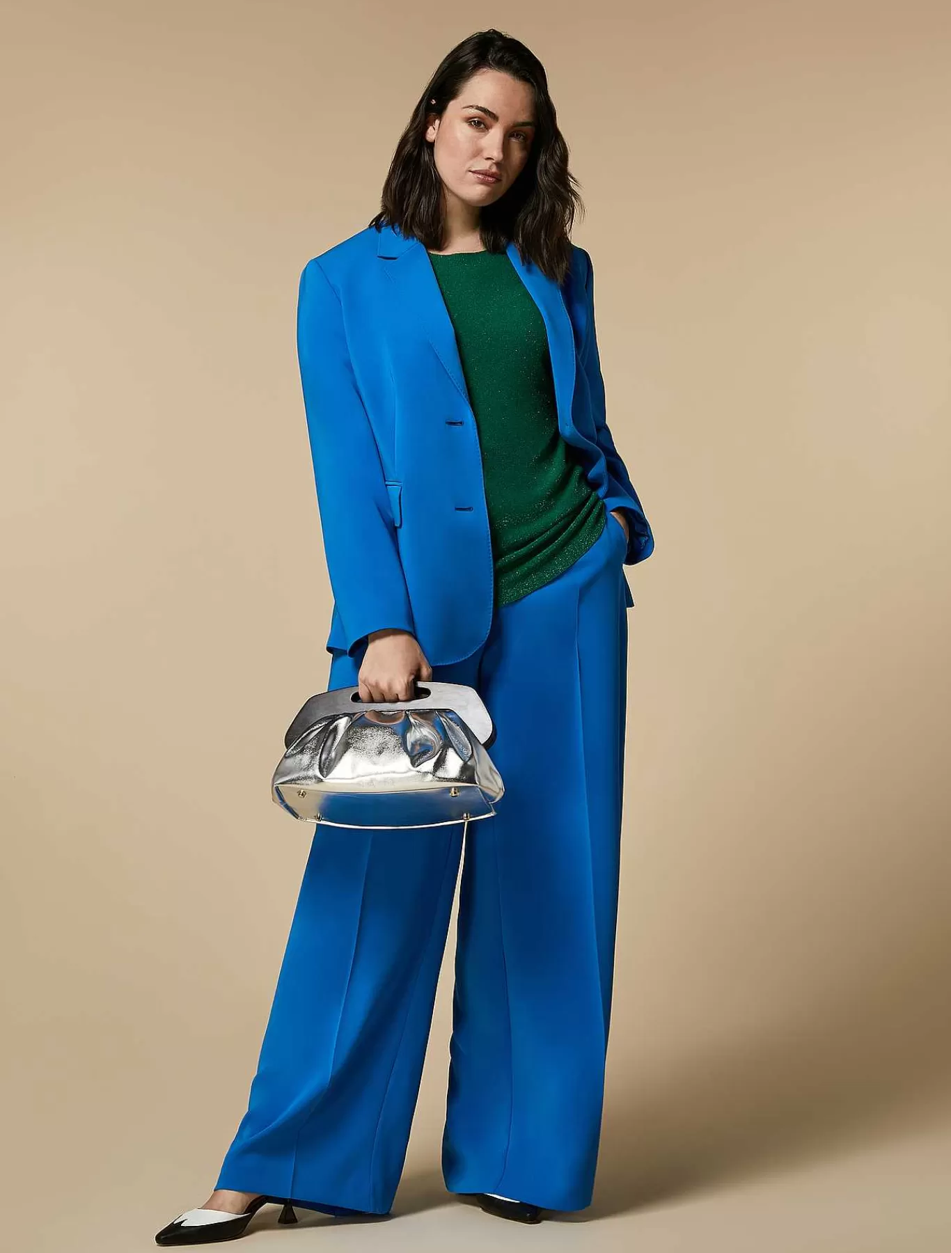 Outlet Veste En Cady Triacetate Femmes Veste Et Blazers