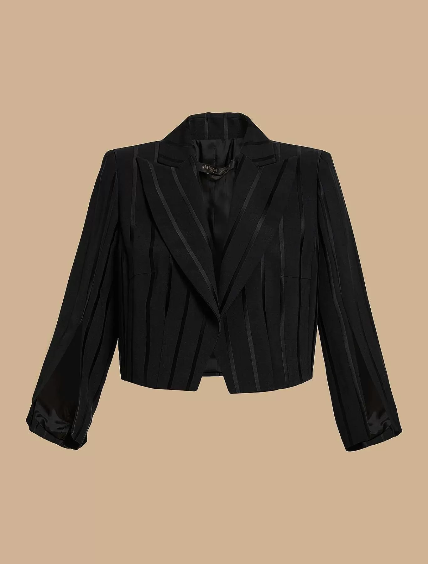 Shop Veste En Crepe Jacquard Femmes Veste Et Blazers