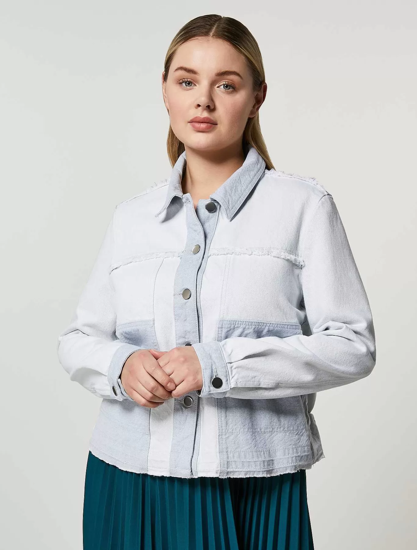 Outlet Veste En Jean En Coton Femmes Veste Et Blazers