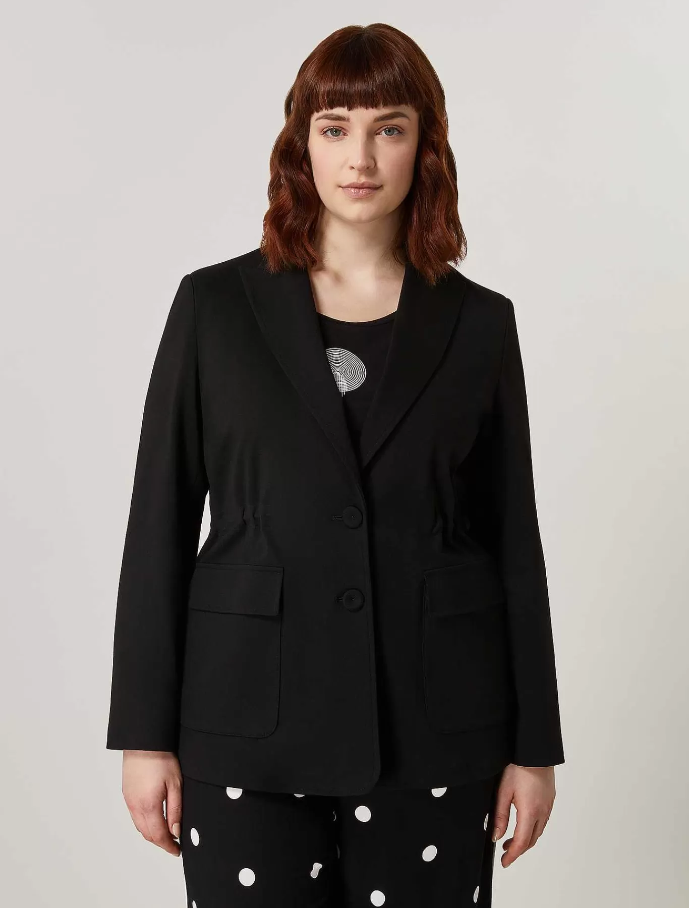 Outlet Veste En Jersey De Viscose Femmes Veste Et Blazers