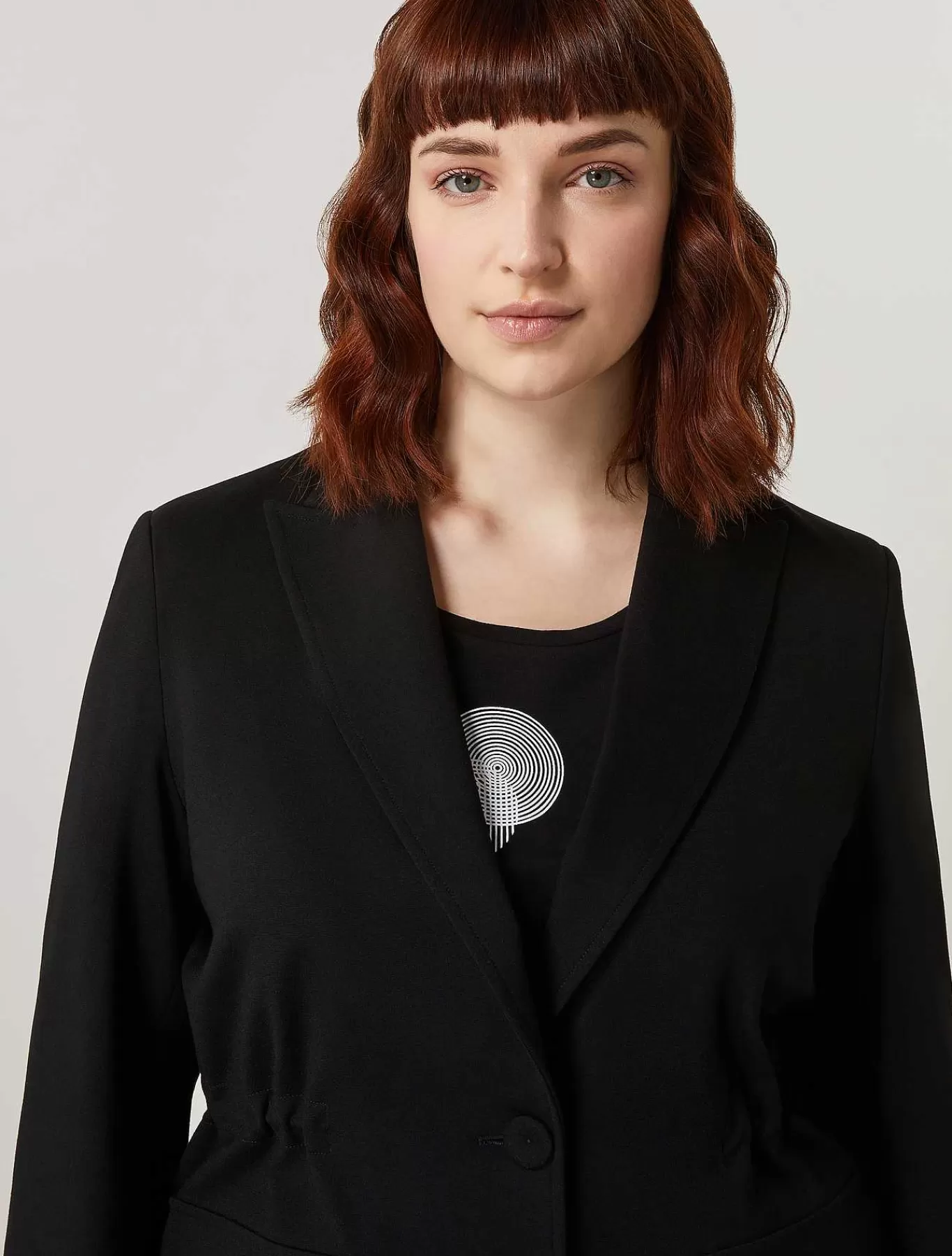 Outlet Veste En Jersey De Viscose Femmes Veste Et Blazers