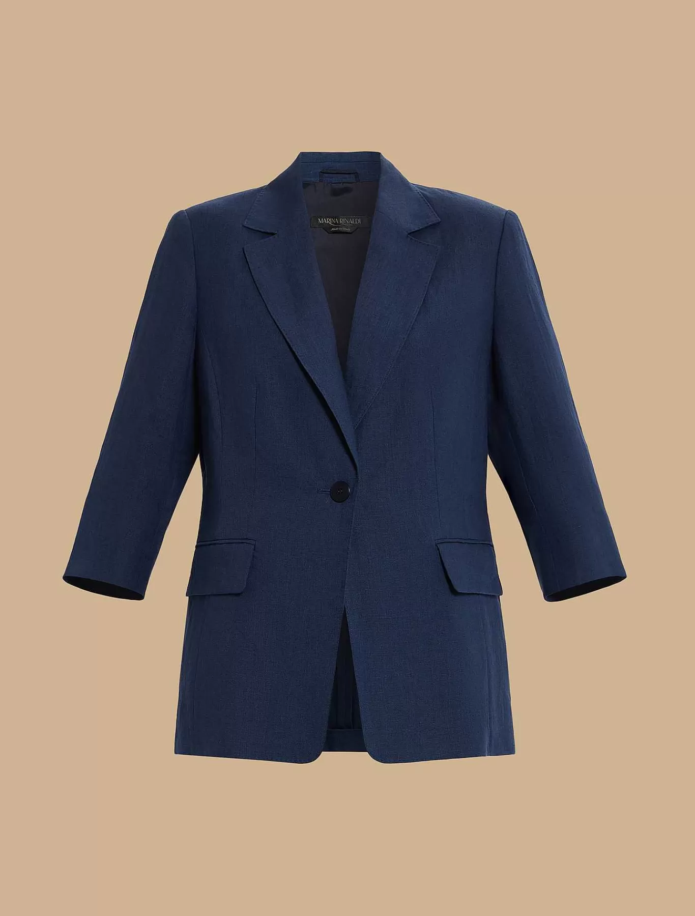 Store Veste En Lin Femmes Essentiel